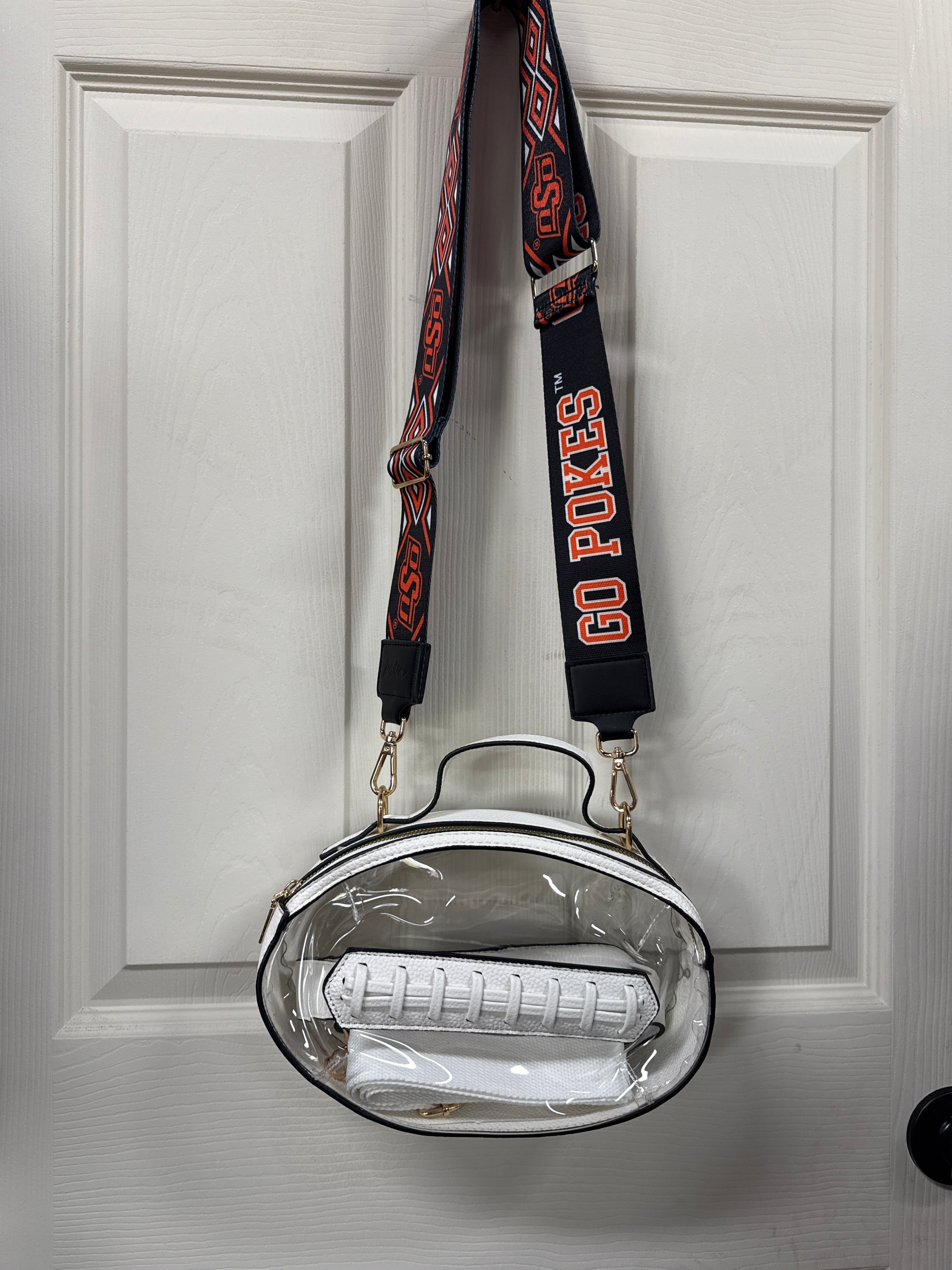 Clear Football Purse