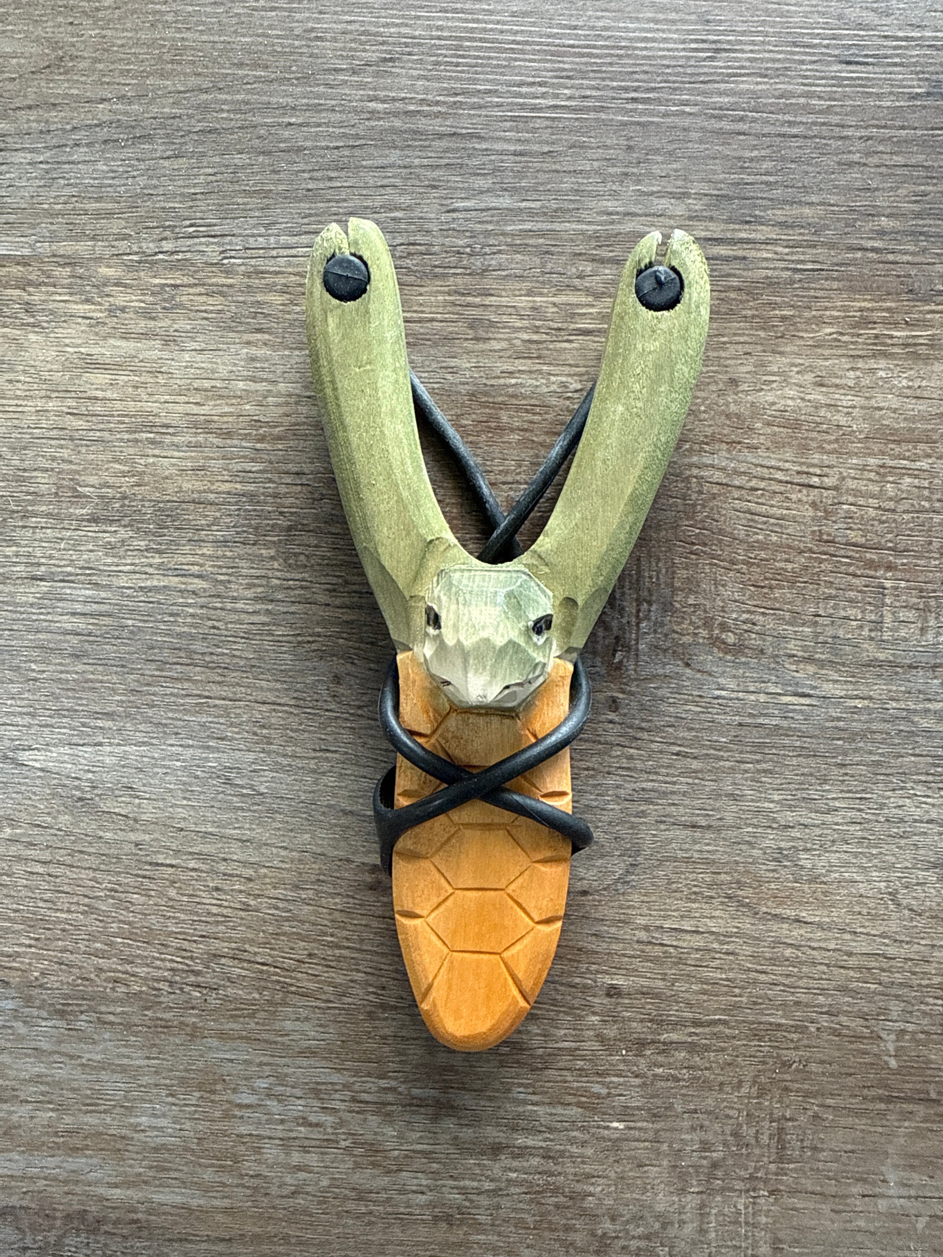 Hand Carved Wooded Sling Shots