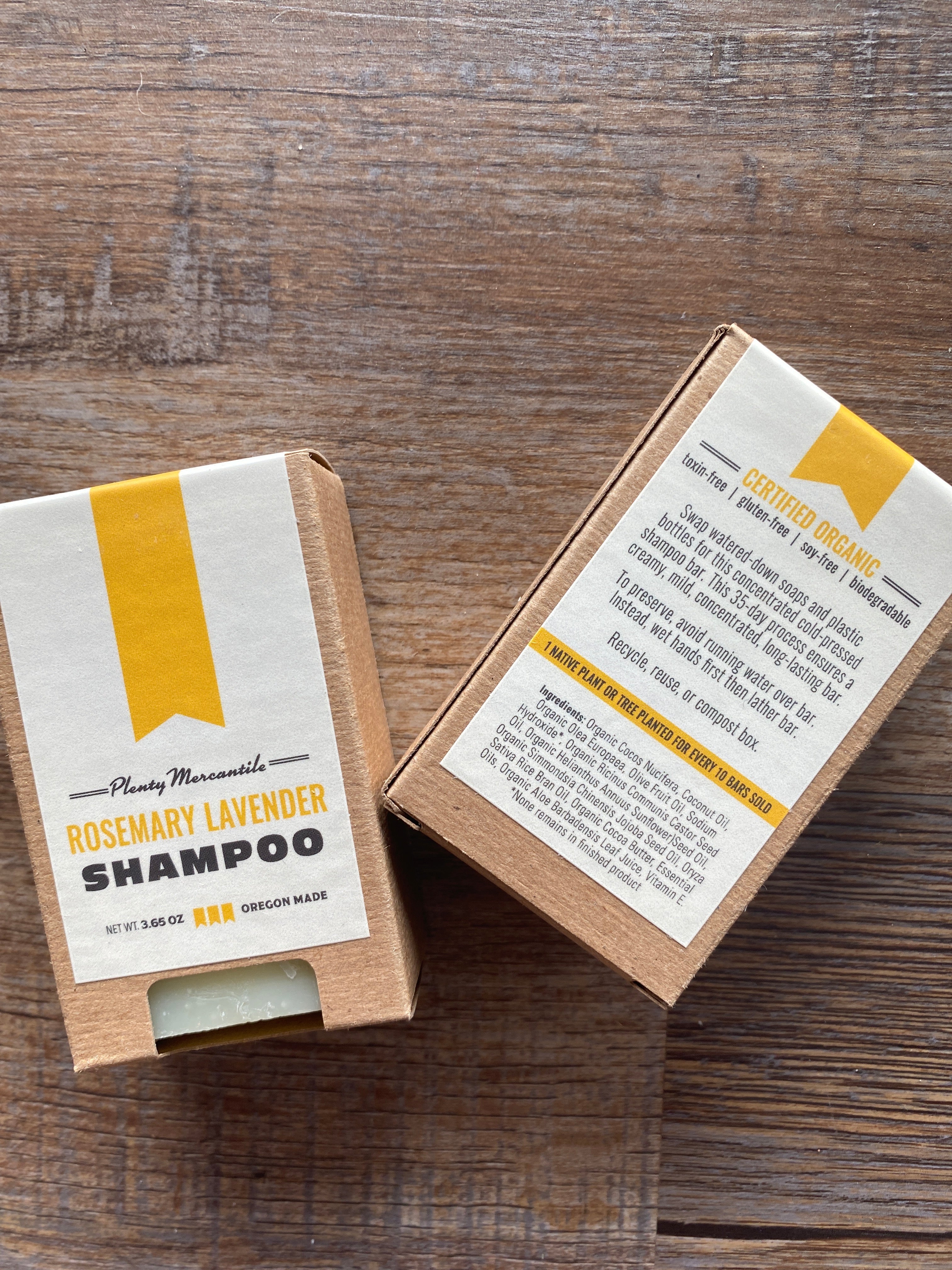 Organic Shampoo Soap Bar