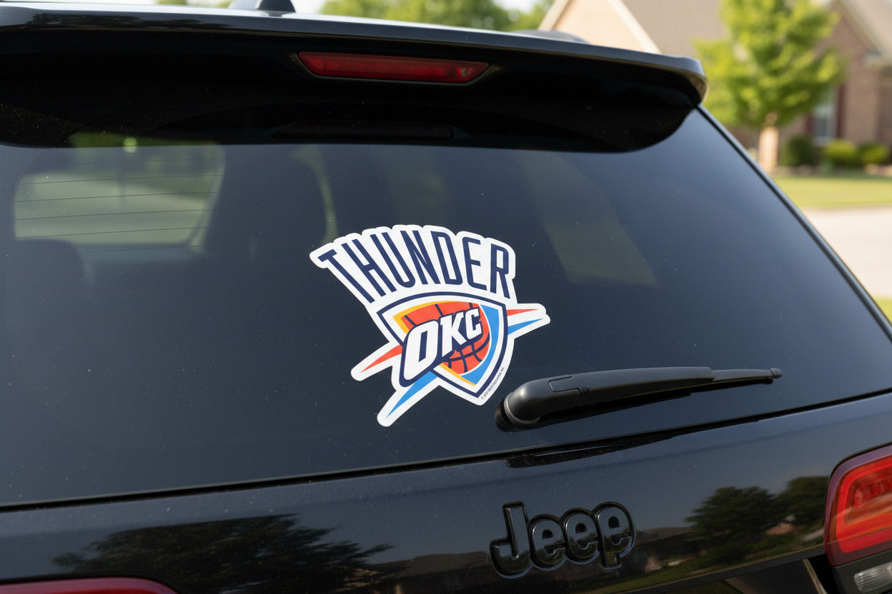 OKC Thunder Decals