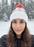 Winter Beanie with Pom Poms
