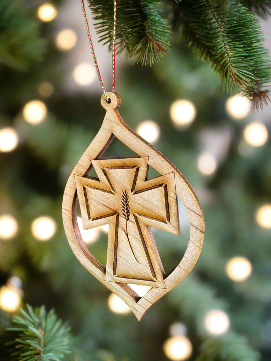 Oklahoma Wheat Ornaments