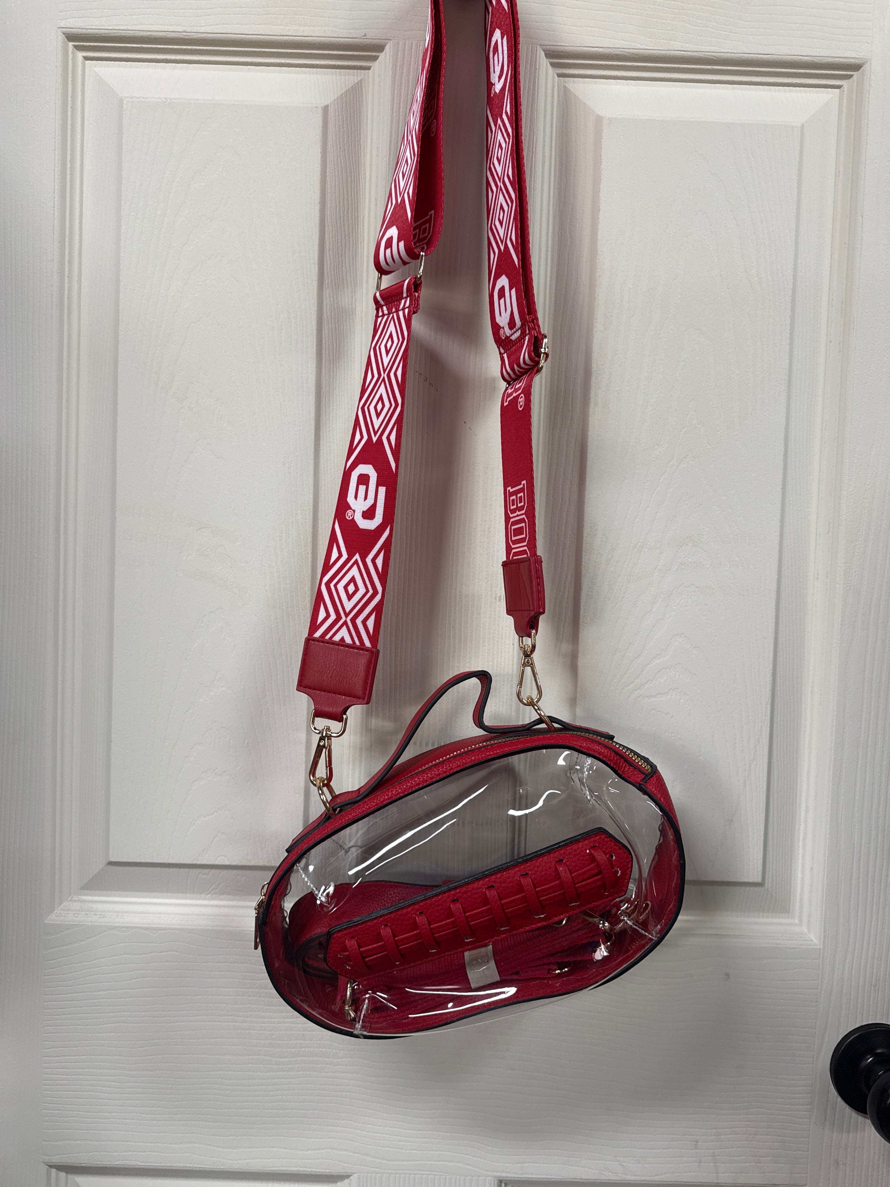Clear Football Purse