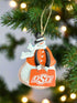 Oklahoma State University Snowman Ornament