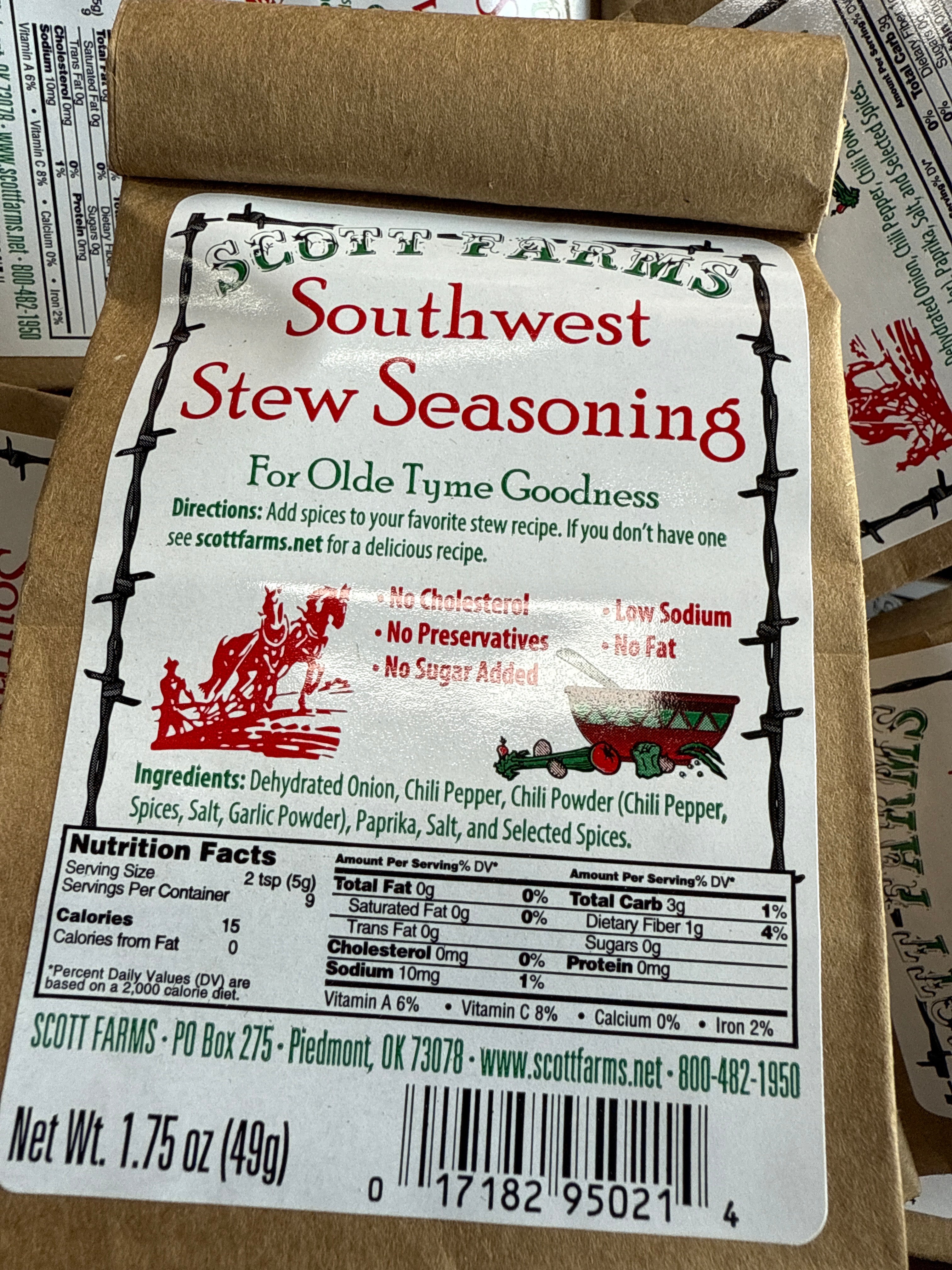 Seasoning - Scott Farm