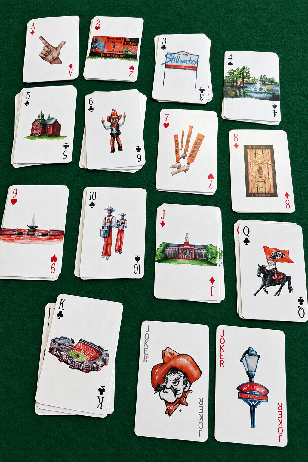 OSU/OU Playing Cards