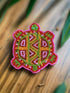 Seed Bead Turtle Barrette Hair Clip