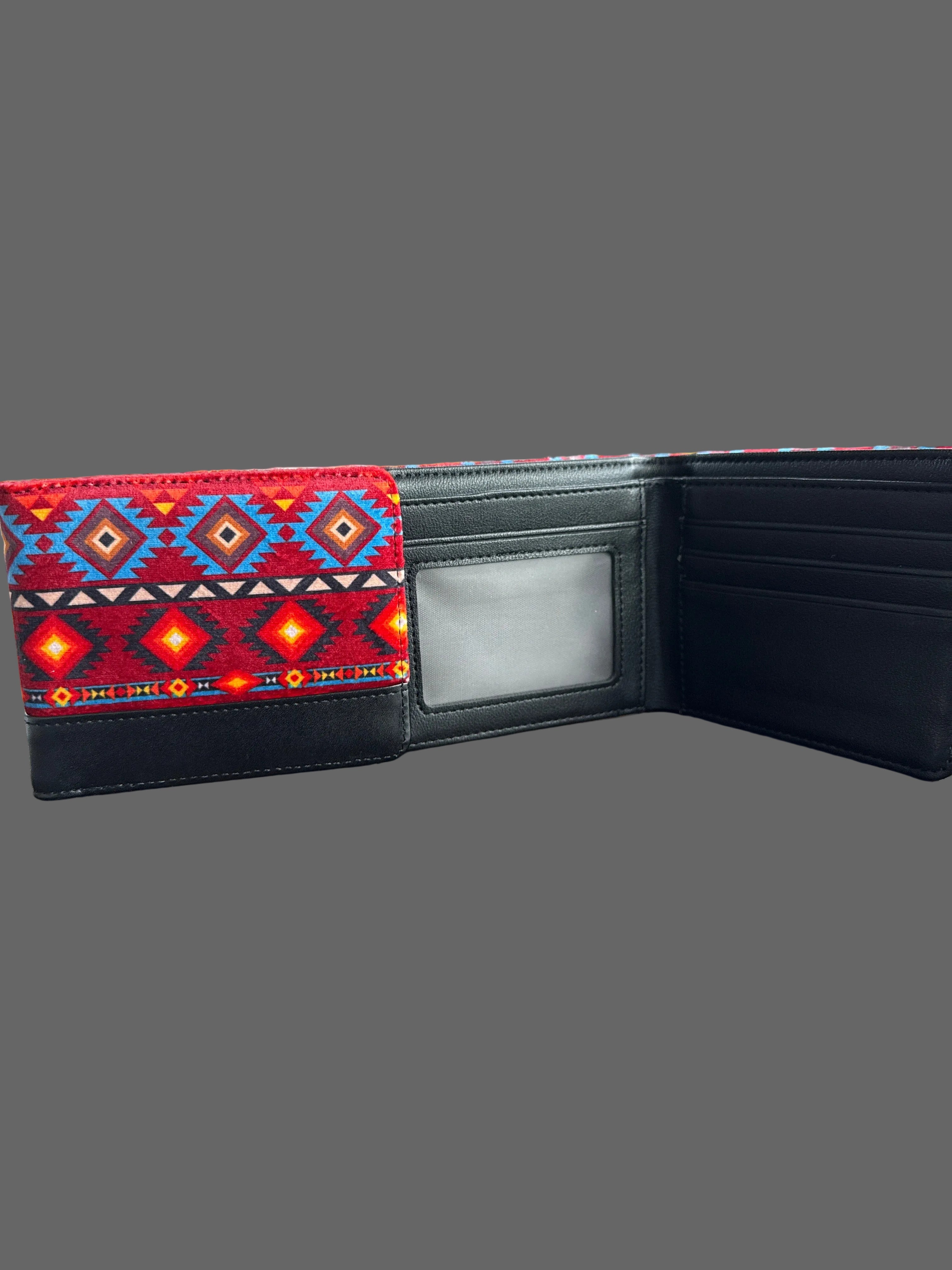 Men Southwest Fleece Wallet