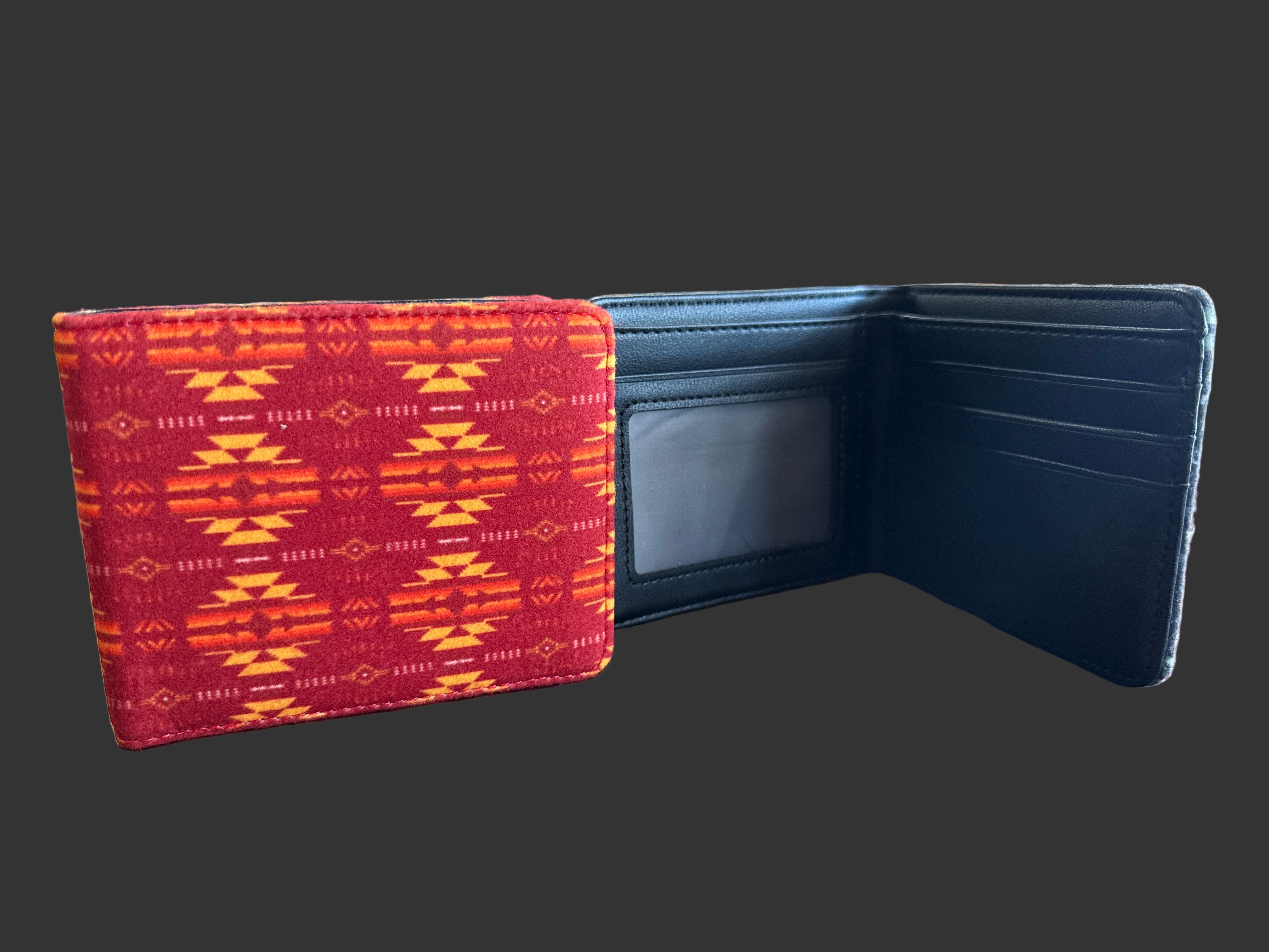 Men Southwest Fleece Wallet