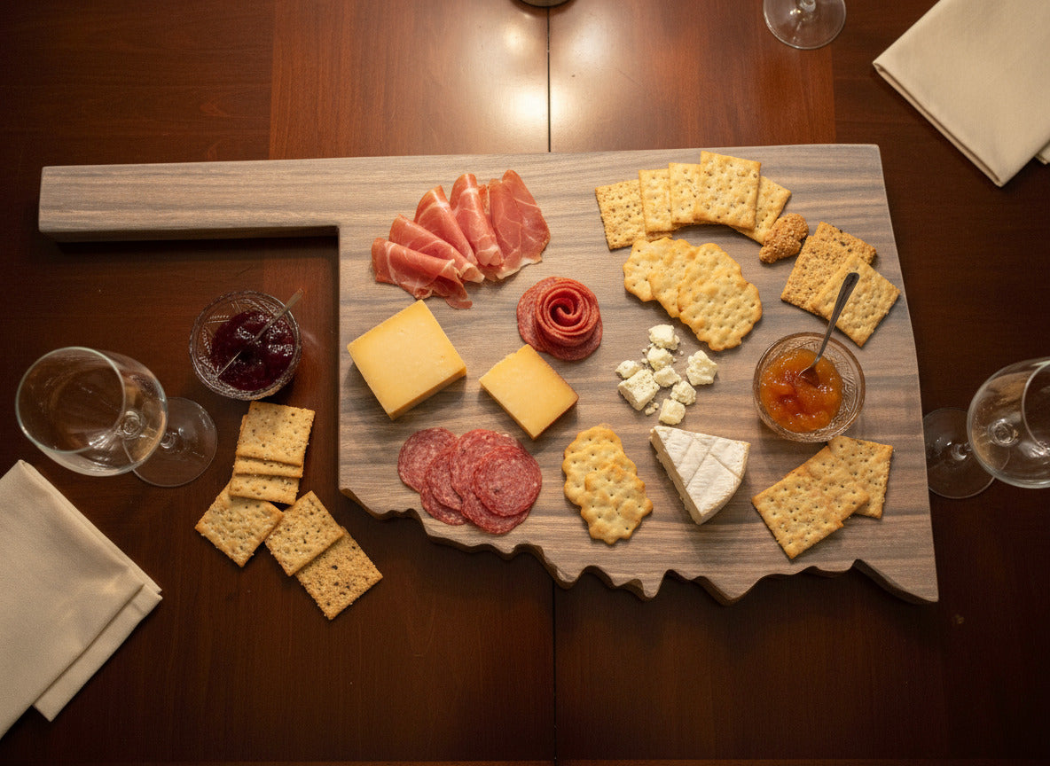 Oklahoma Shape Cutting/Serving Boards