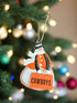 Oklahoma State University Snowman Ornament