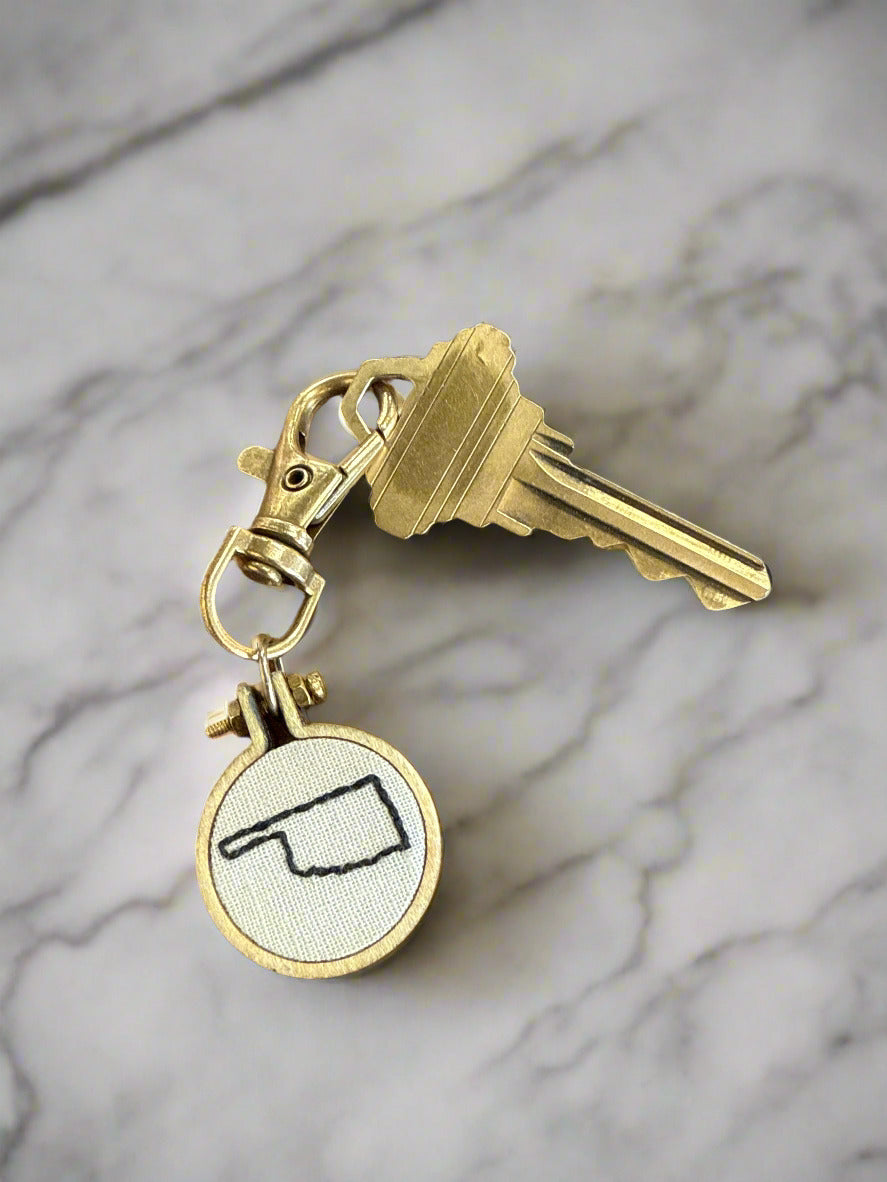 Oklahoma Keychain