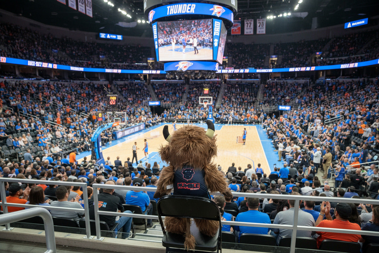 OKC Thunder Rumble 20" Jumbo Plush Figure