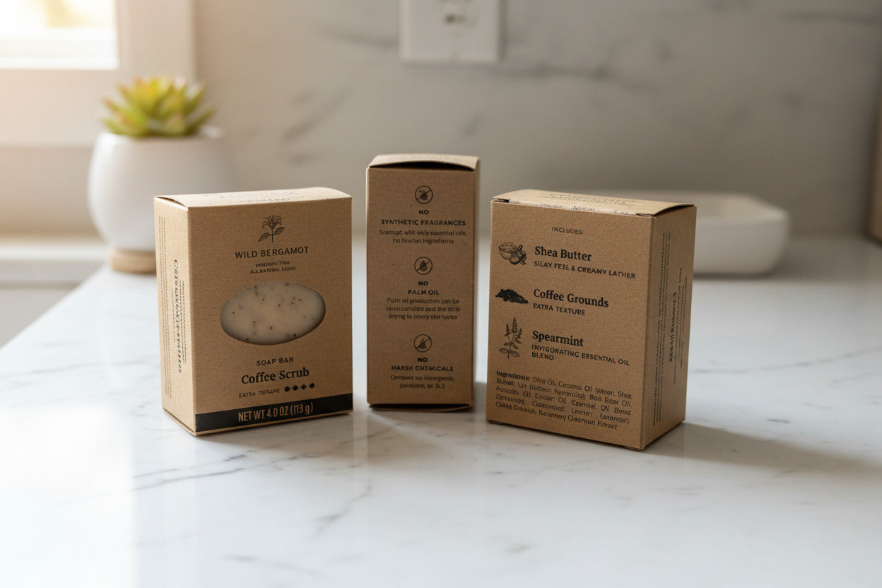 All Natural Soaps - Wild Bergamot