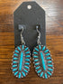 Faux Turquoise Earrings