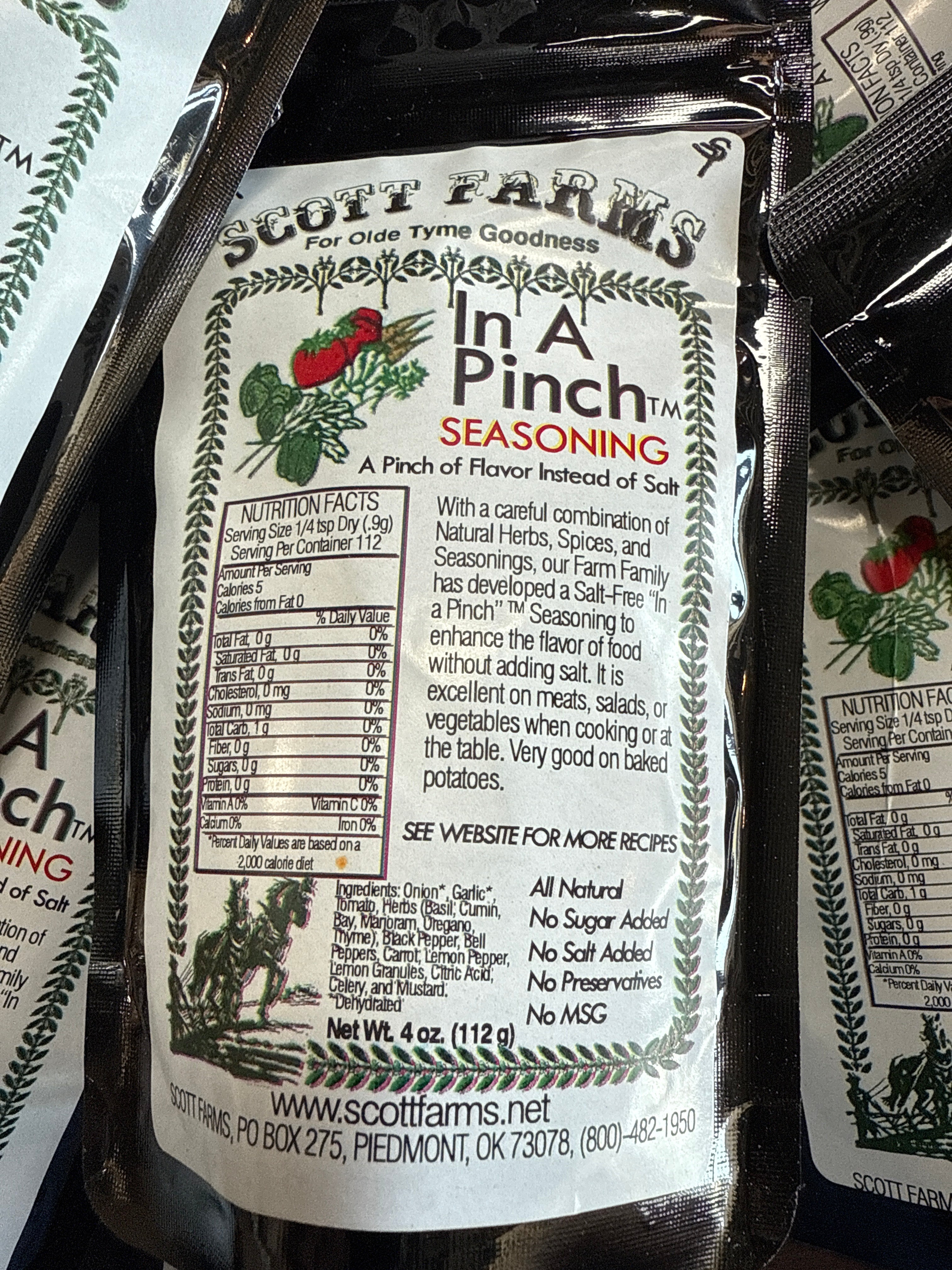 Seasoning - Scott Farm