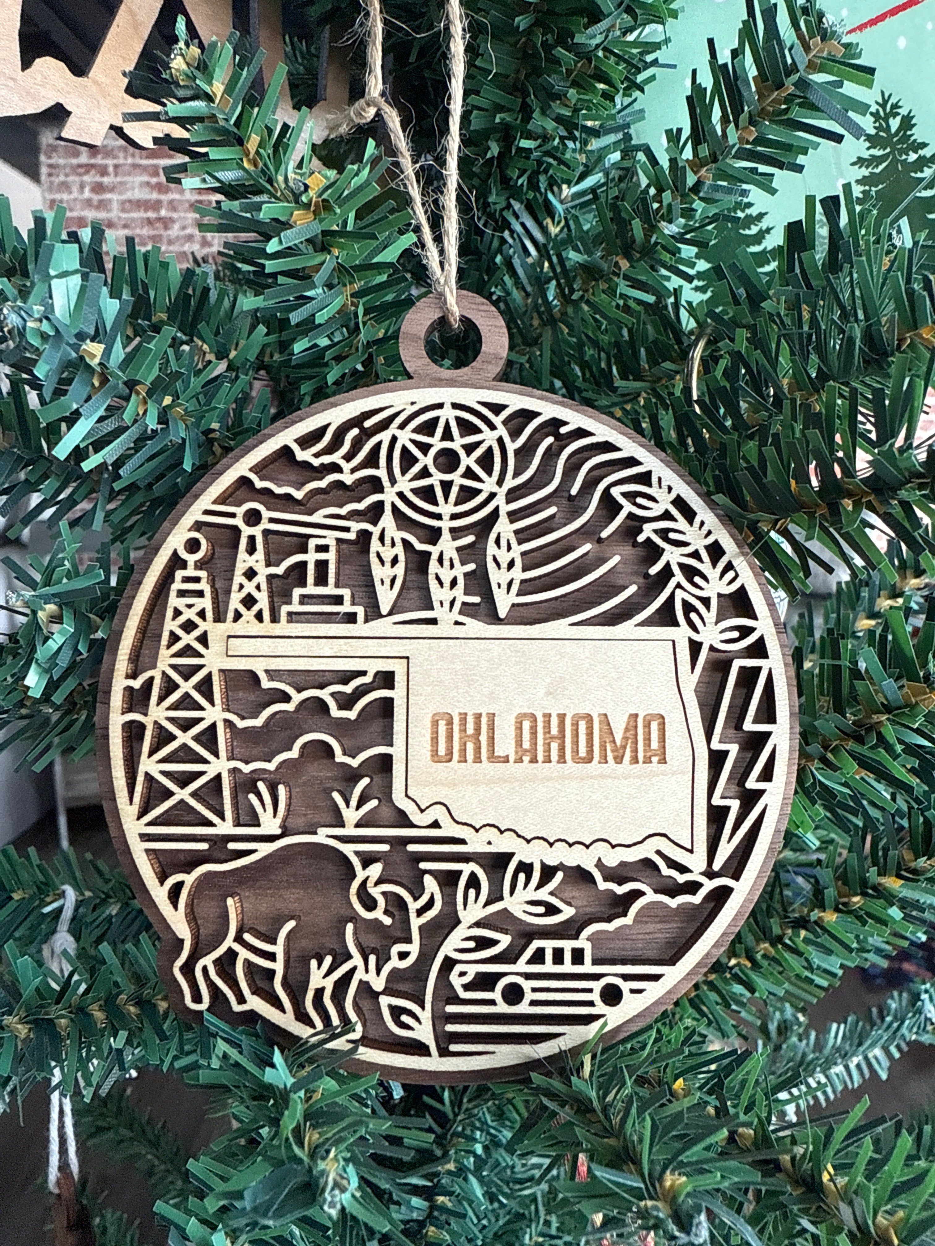 Oklahoma Heritage Ornaments