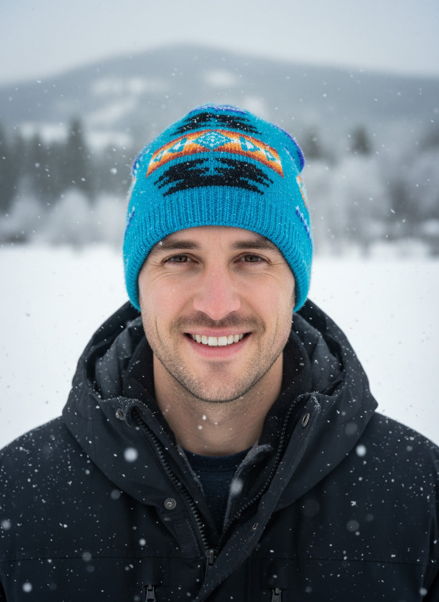 Knitted Southwest Beanie