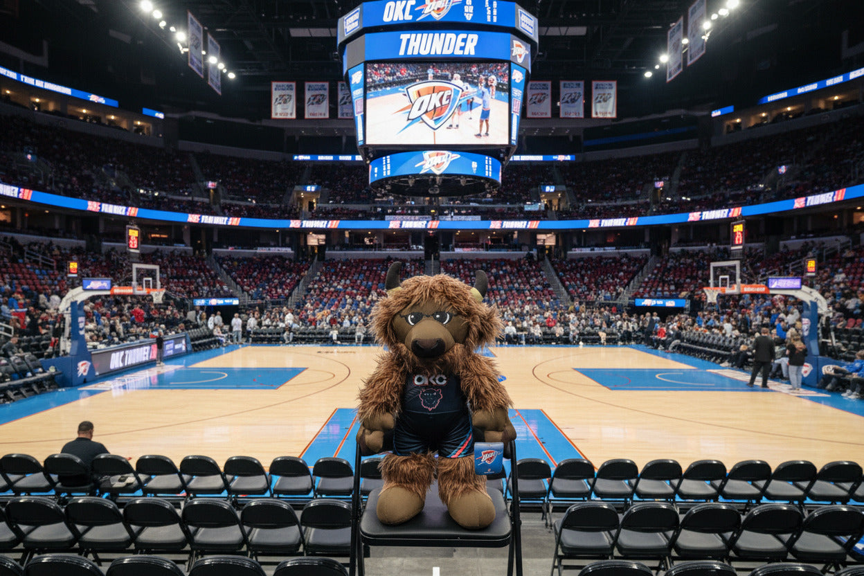 OKC Thunder Rumble 20" Jumbo Plush Figure