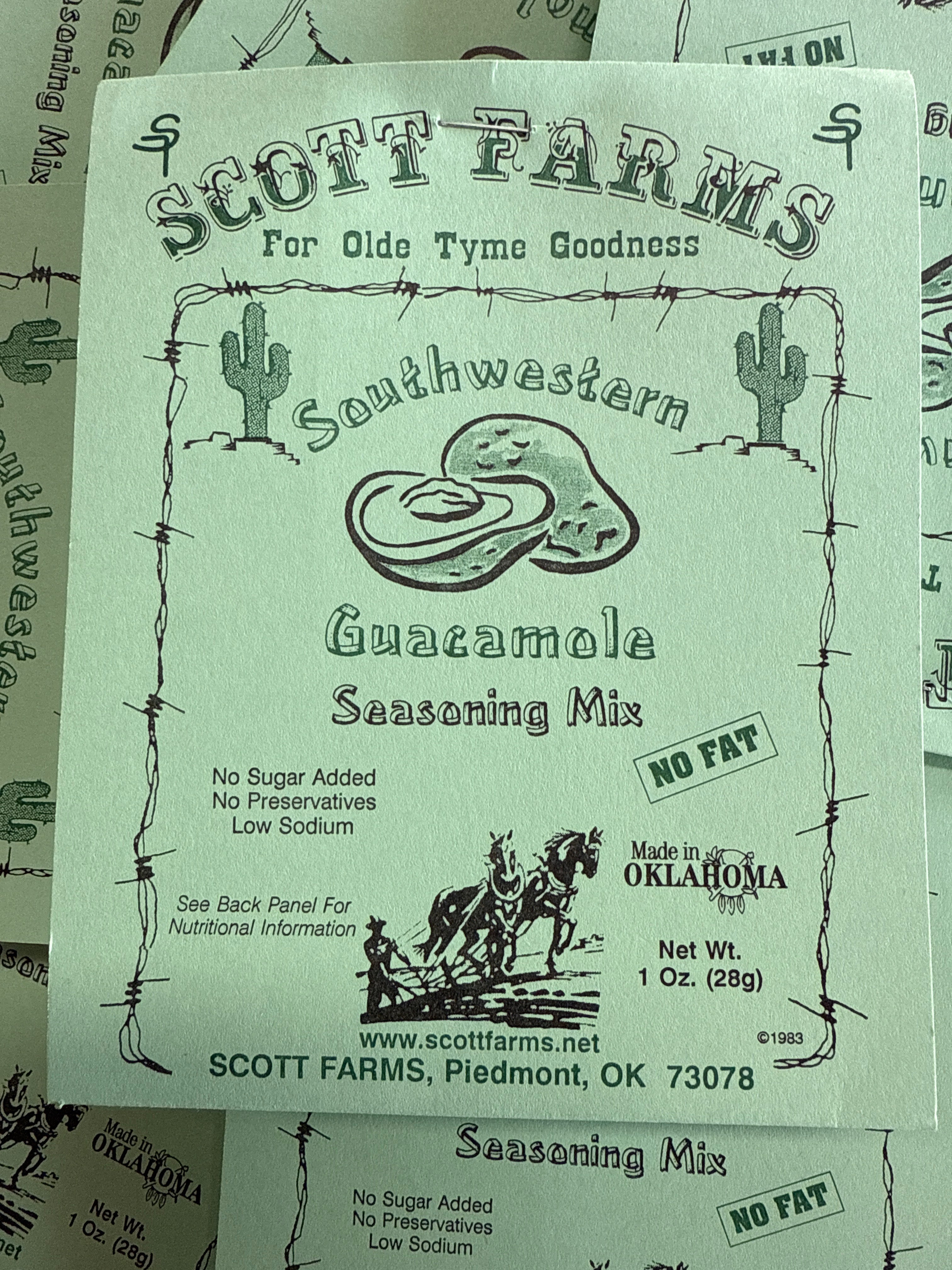 Seasoning - Scott Farm