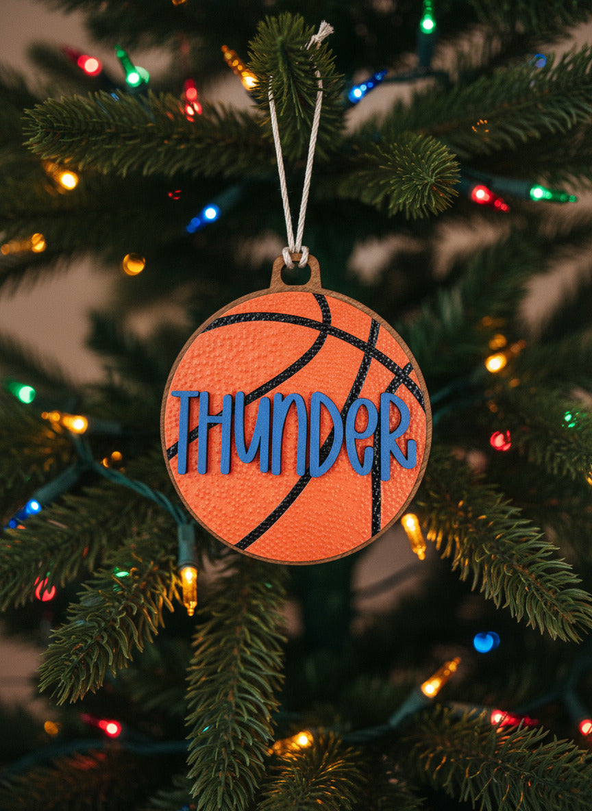 Thunder Christmas Ornament