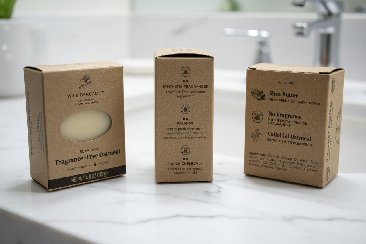 All Natural Soaps - Wild Bergamot