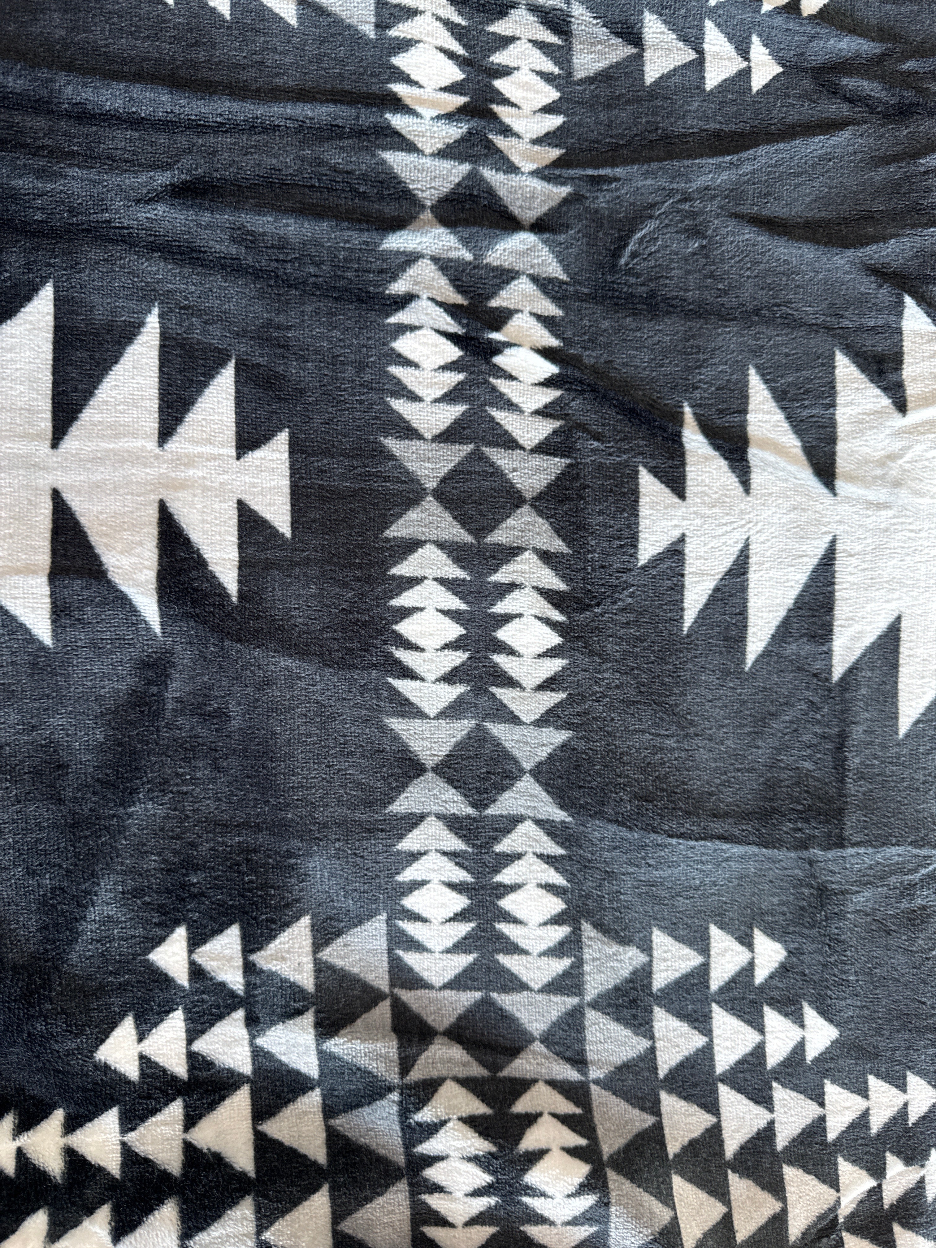 Native Print Plush Blankets