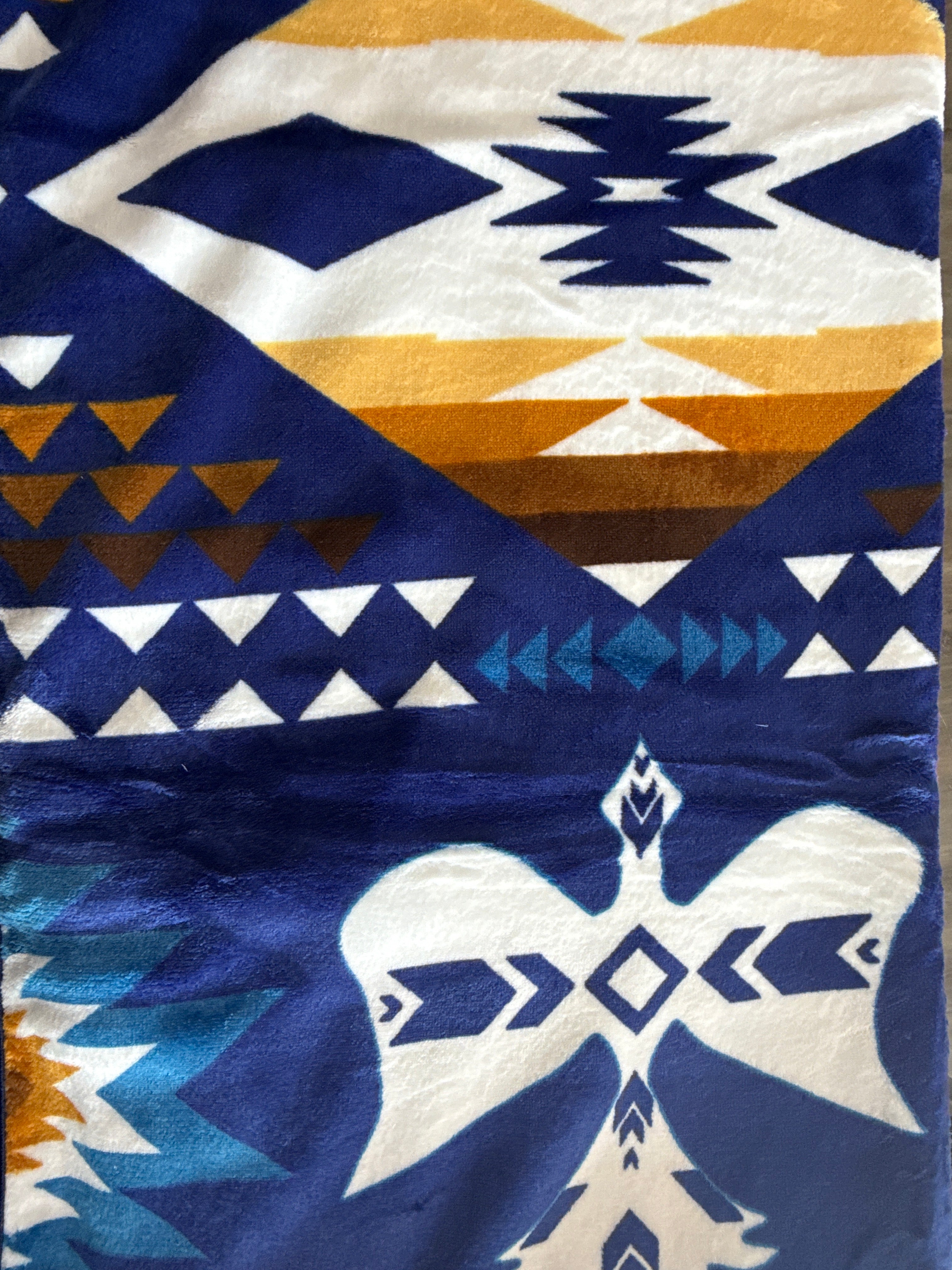 Native Print Plush Blankets