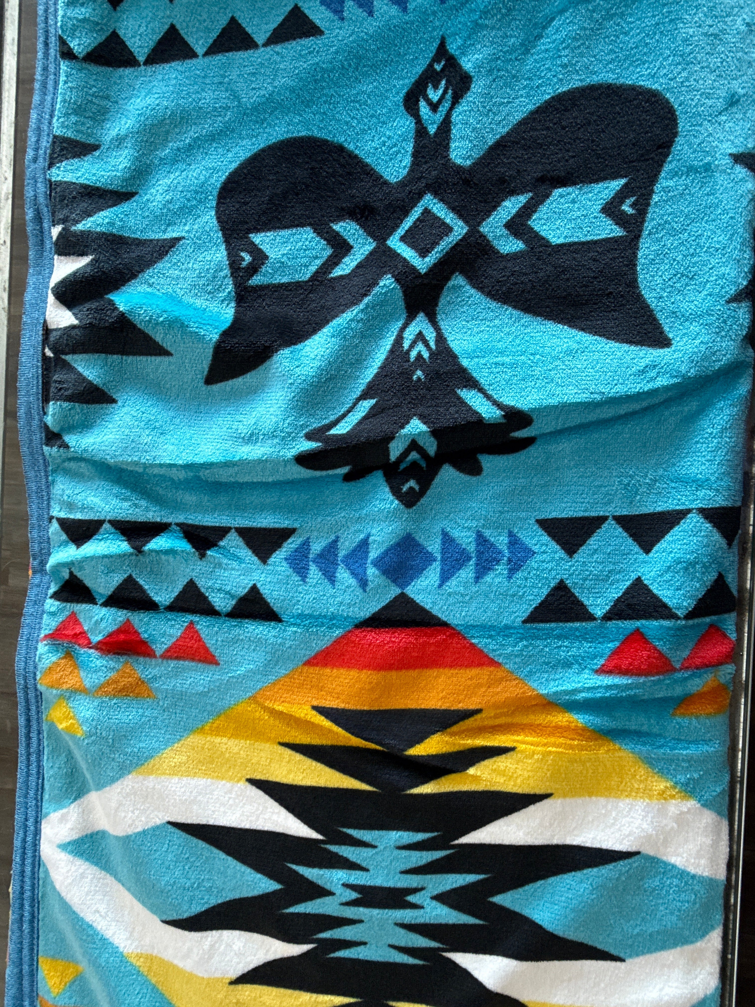 Native Print Plush Blankets