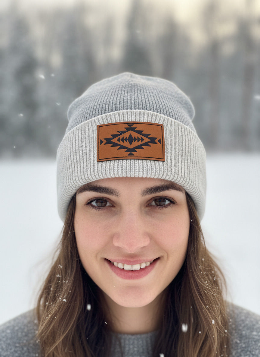 Two Tone Southwest Beanie