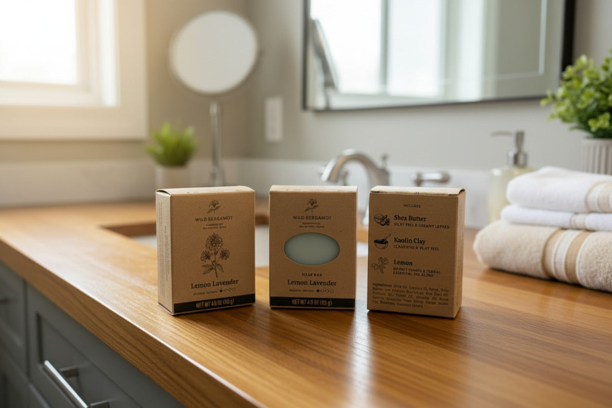 All Natural Soaps - Wild Bergamot