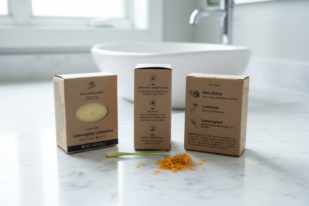 All Natural Soaps - Wild Bergamot