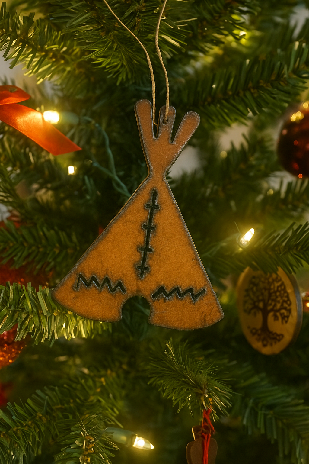 Rustic Metal Ornaments