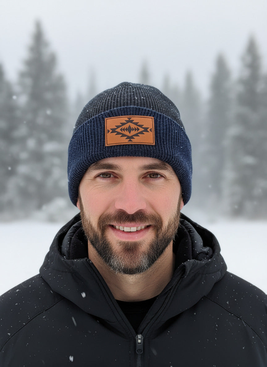 Two Tone Southwest Beanie