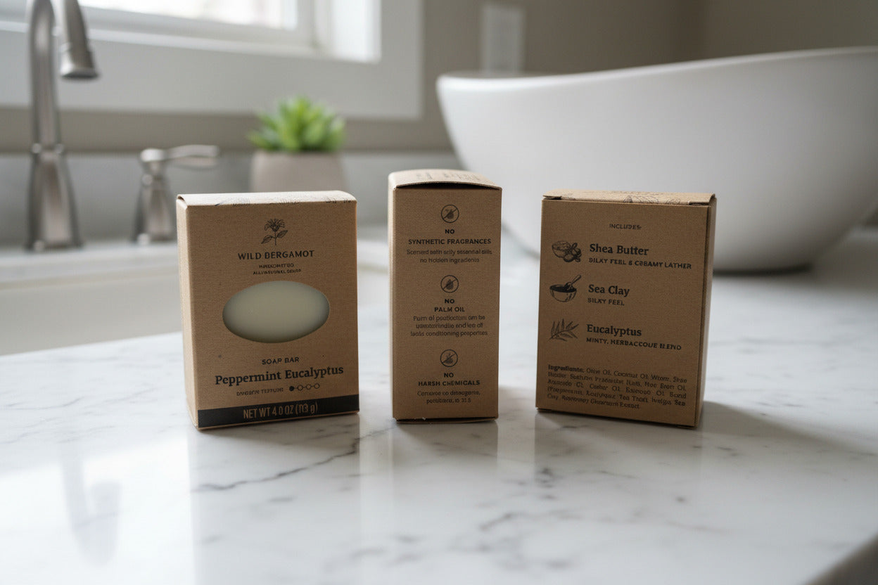All Natural Soaps - Wild Bergamot