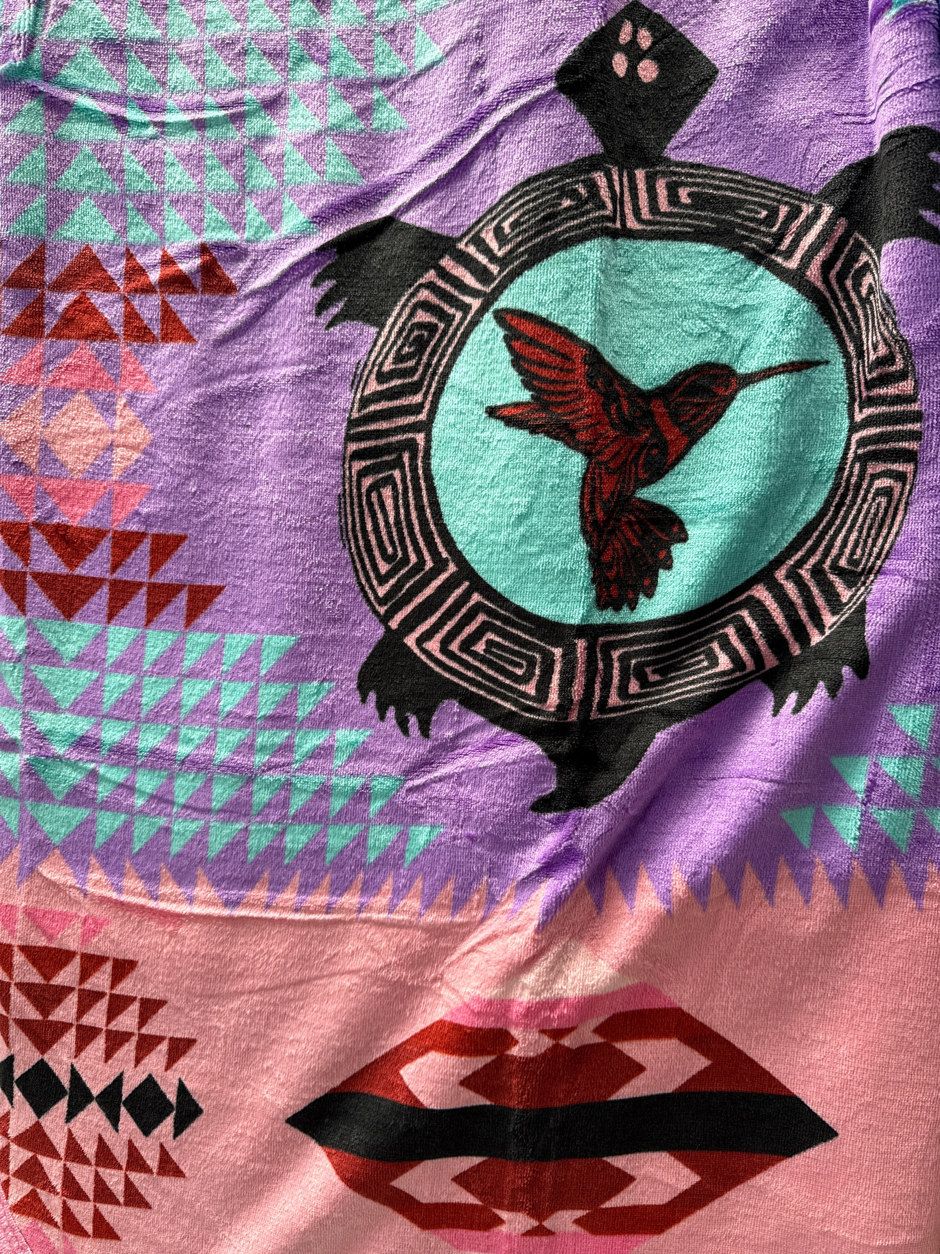 Native Print Plush Blankets