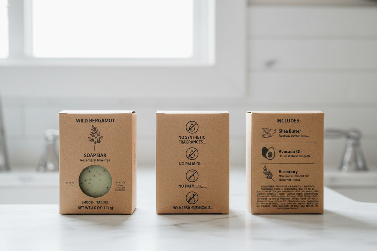 All Natural Soaps - Wild Bergamot