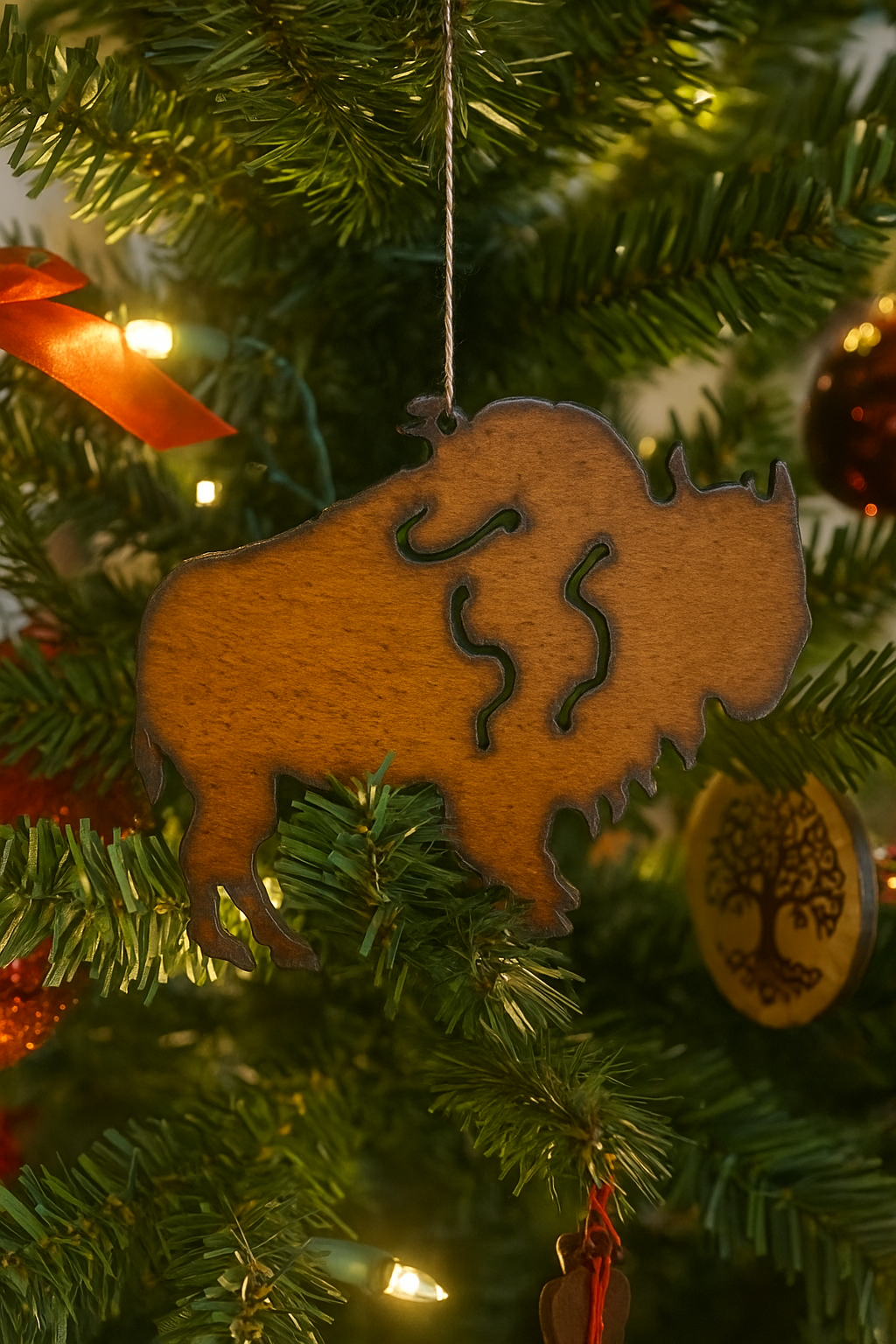 Rustic Metal Ornaments