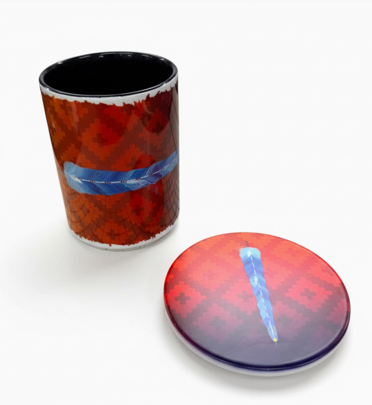 Native Coaster and Mug Gift Set
