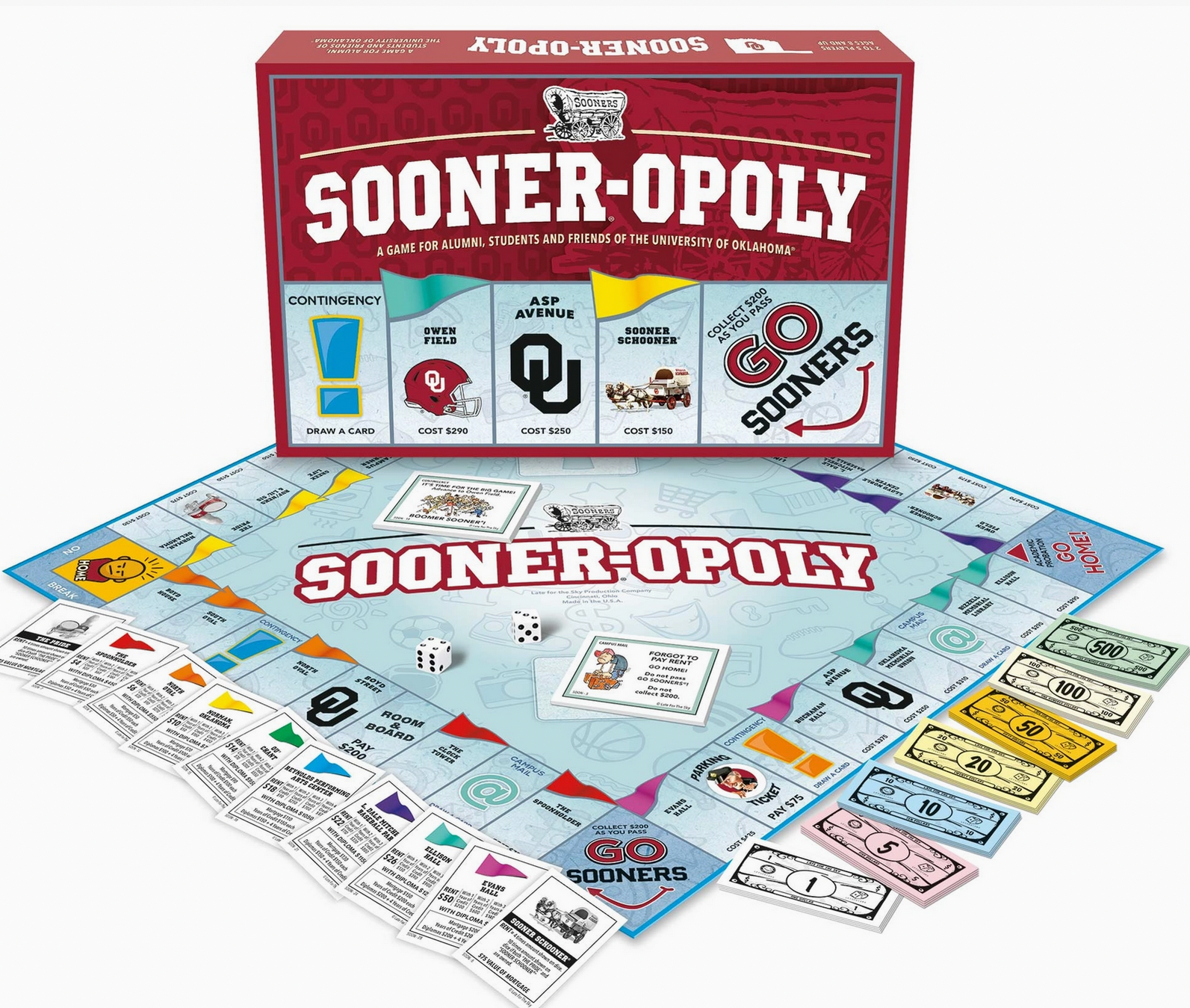 Sooner/Cowboy Opoly