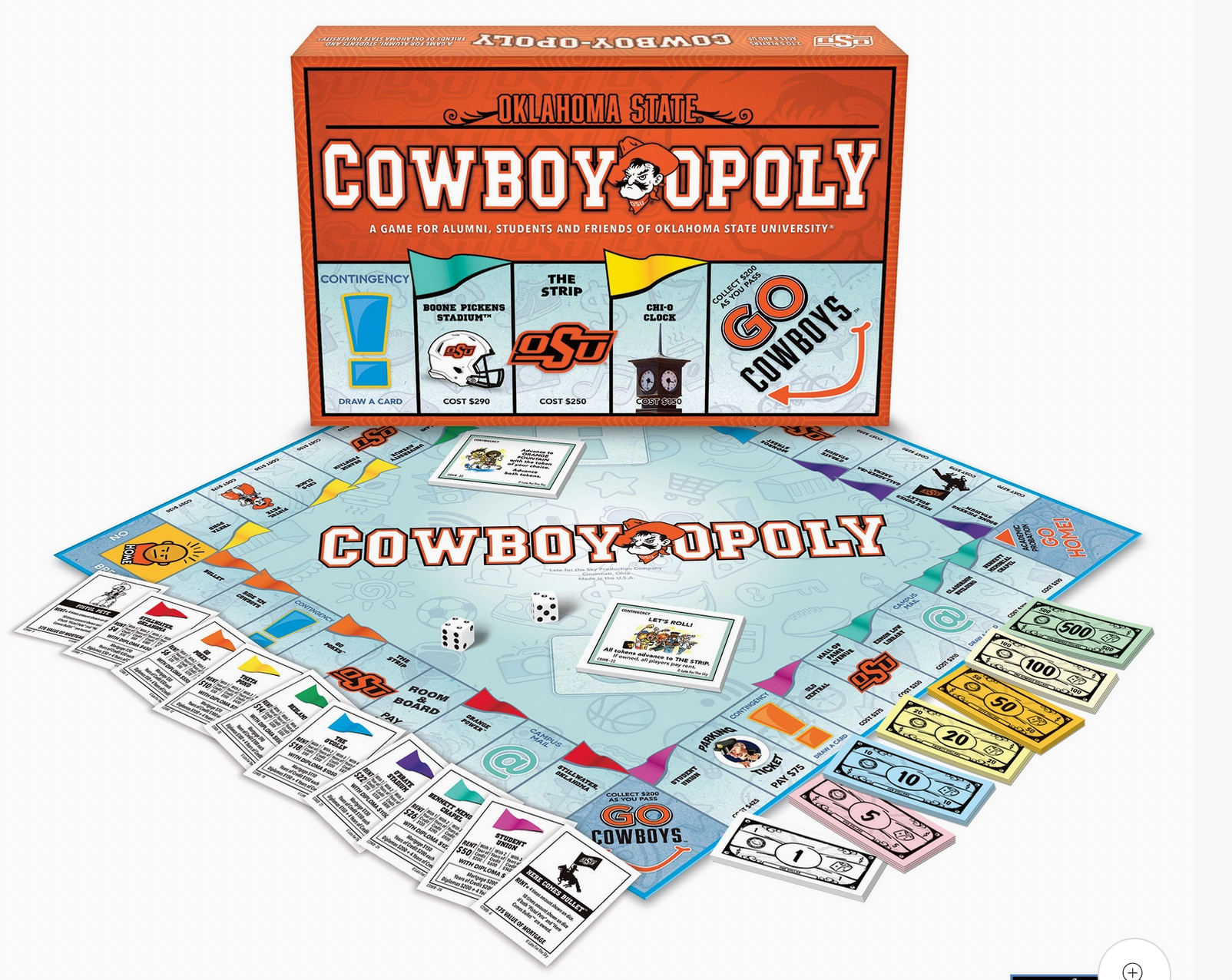 Sooner/Cowboy Opoly
