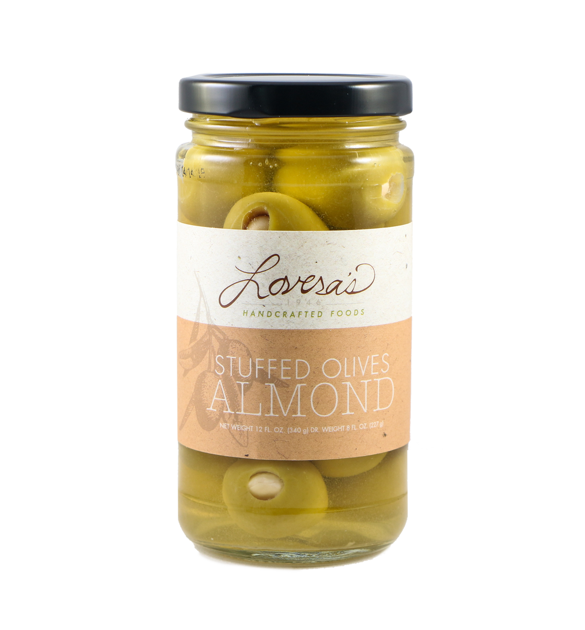 Olives stuffed almond