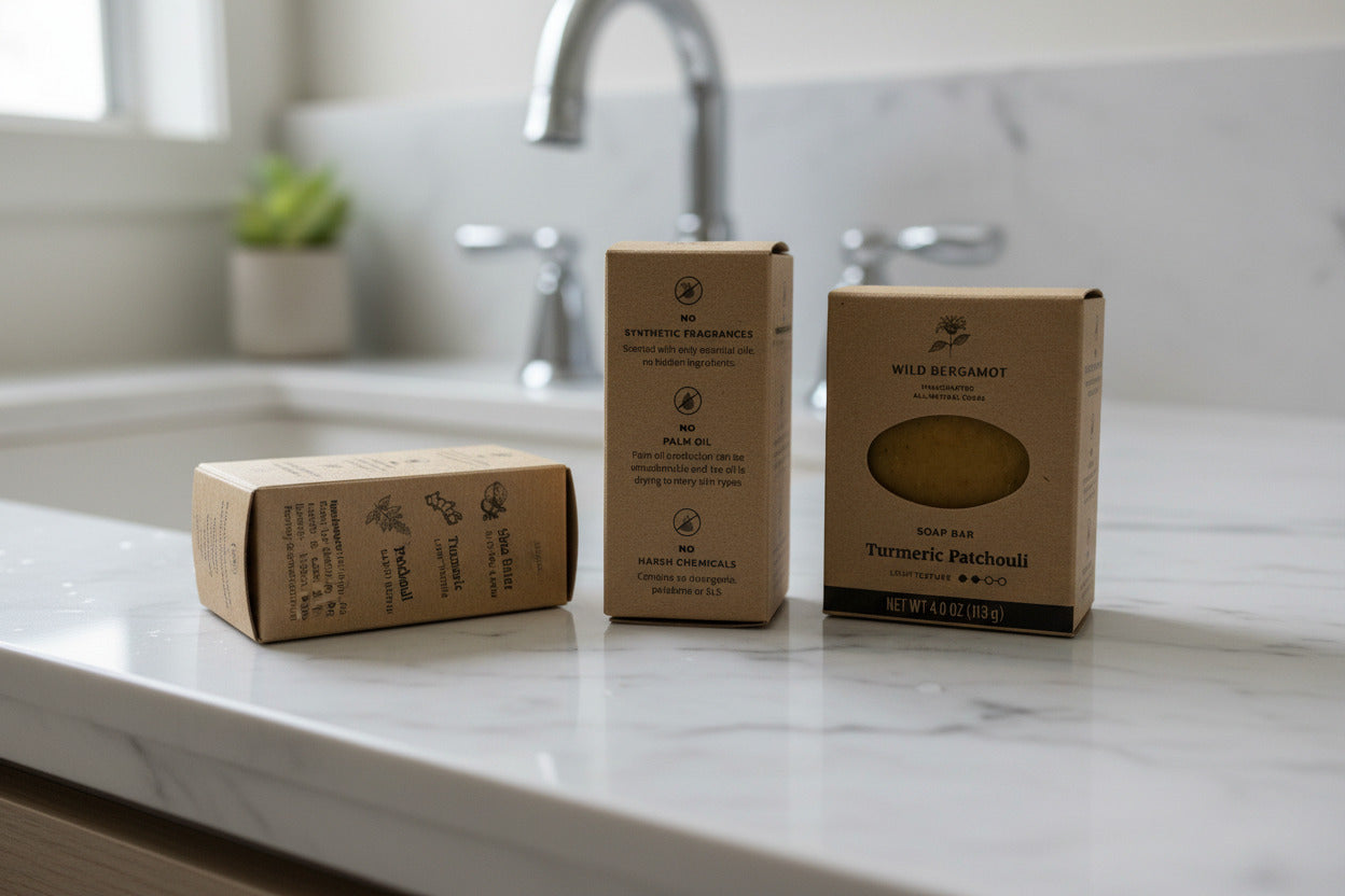 All Natural Soaps - Wild Bergamot