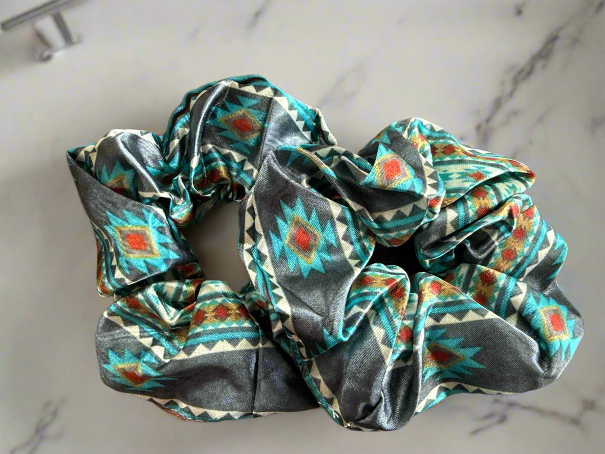 Silk Southwest Hair Tie